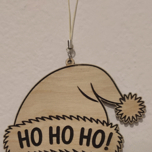 Boule de Noël – Modèle Bonnet “HO HO HO!